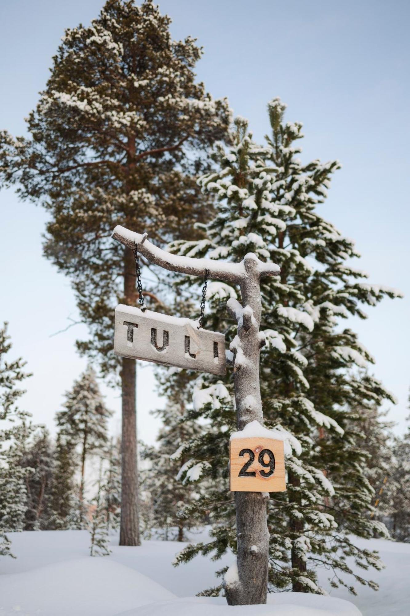 Norlight Cottages Ivalo - Tuli Esterno foto