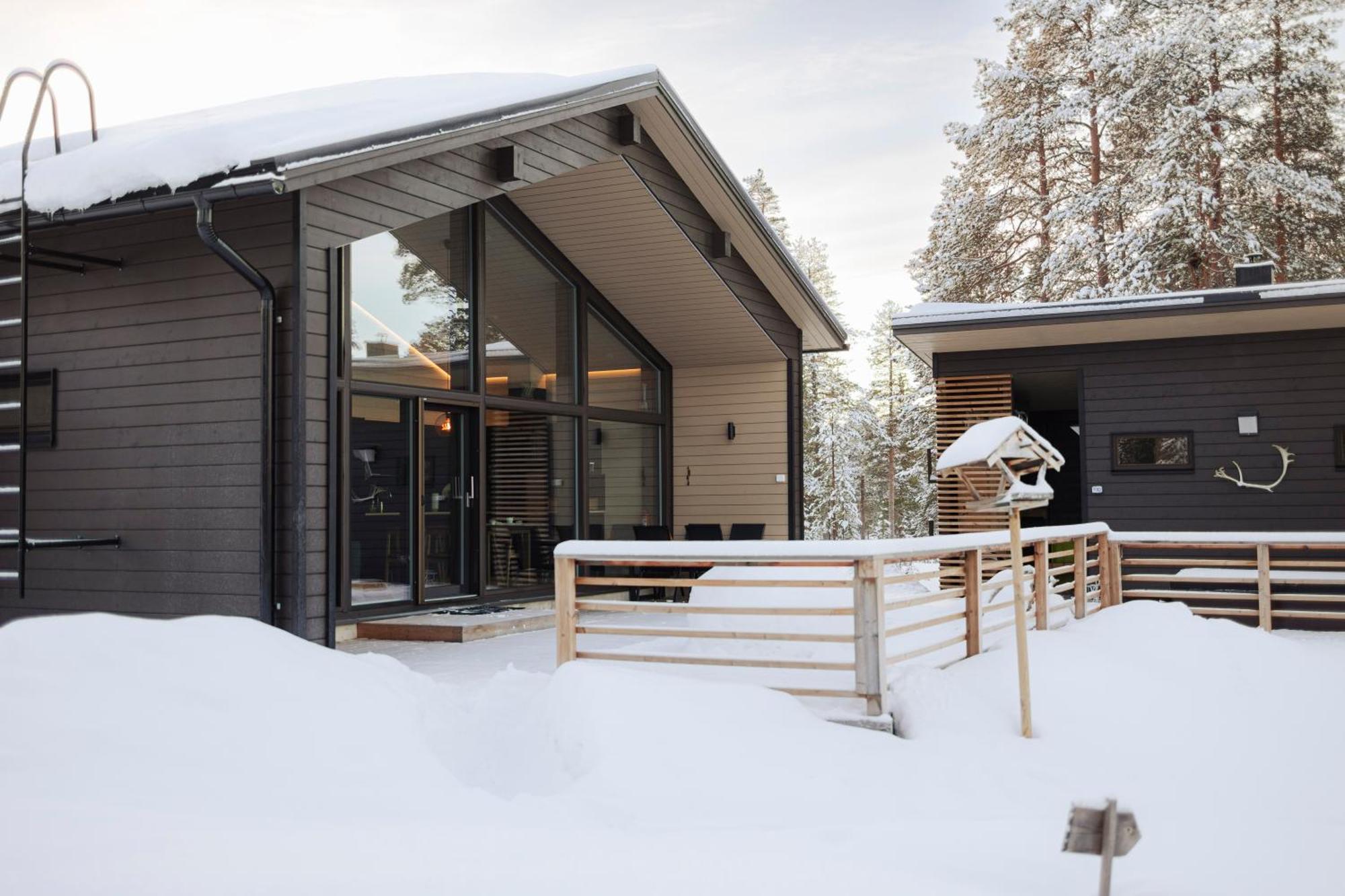 Norlight Cottages Ivalo - Tuli Esterno foto